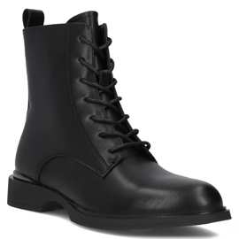 Filippo DBT6520/24 Bk læderstøvler, sorte 1