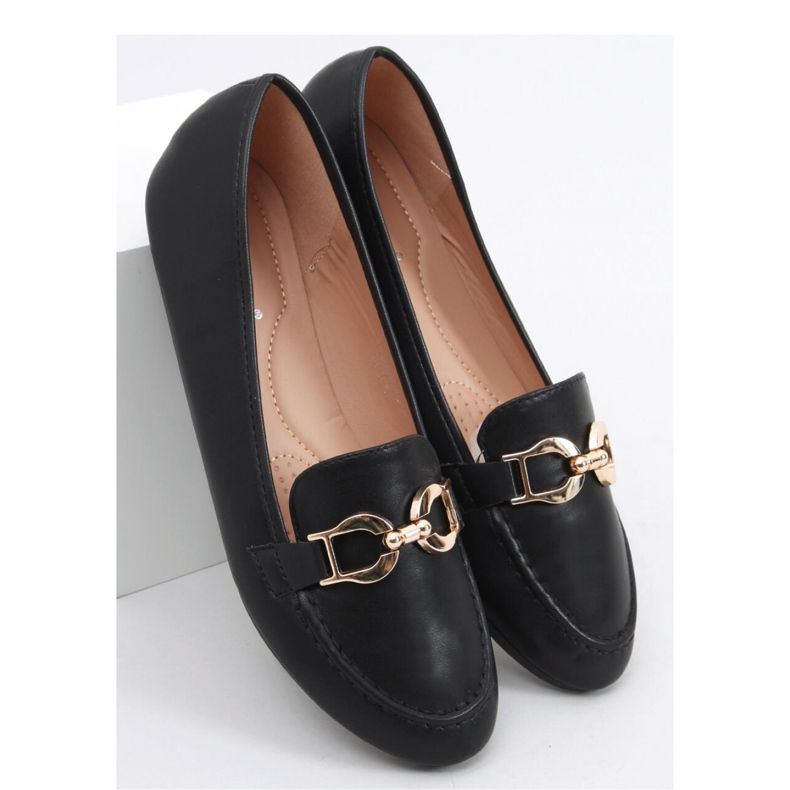 Amiya sorte loafers til kvinder 1