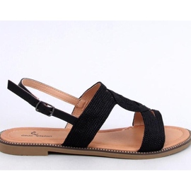 Sorte damesandaler 1