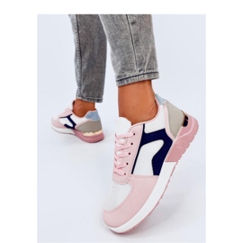 Lette damesneakers MULTI-003 lyserød 2