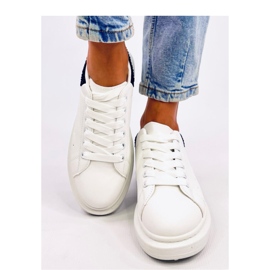 Hvide sorte platform sneakers 2