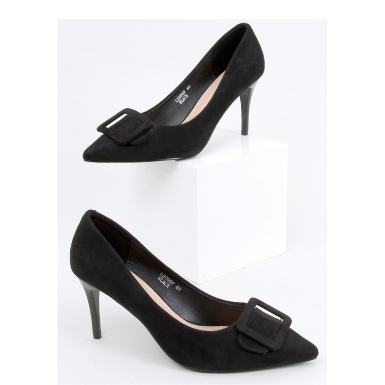Sorte stilet pumps 1