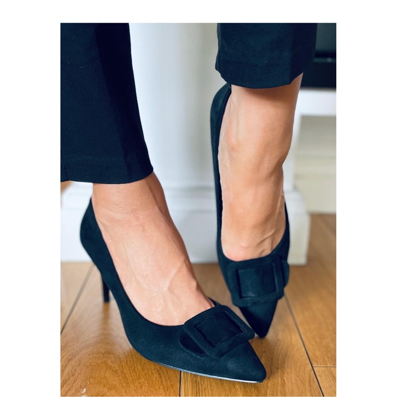 Sorte stilet pumps 2