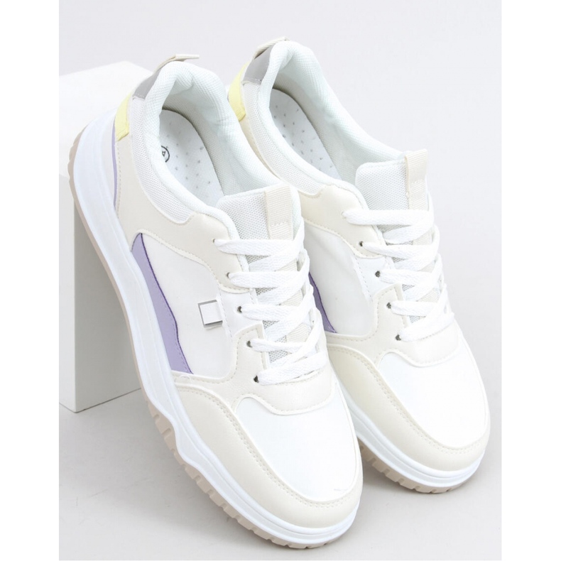 Belen Beige sportssko - Inello flerfarvet 1