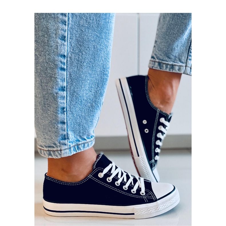 Klassiske damesneakers Sort 1