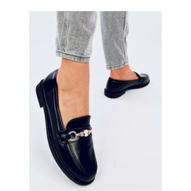 Gracess Black bamse mokkasiner - Inello sort 2