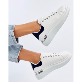 Sorte damesneakers hvid 1