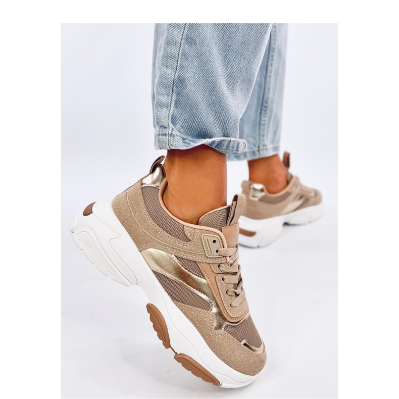 Baltha Khaki damesneakers - Inello brun 2