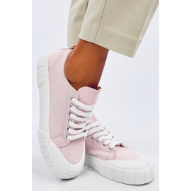 Pink damesneakers lyserød 1