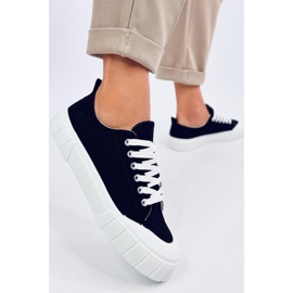 Consen Sorte damesneakers - Inello 1