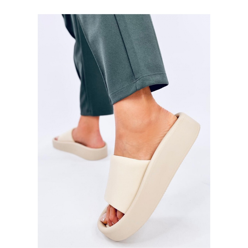 Fontes Beige blød damesandal - Inello 1