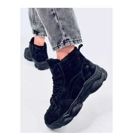Elius Black - Inello isolerede vintersneakers sort 2