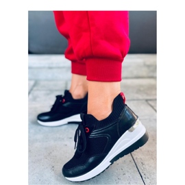 Fenix ​​​​Black wedge sneakers - Inello sort 2