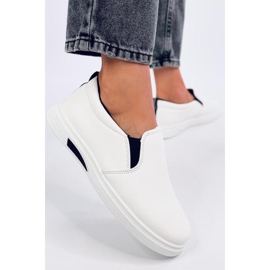 Alliot White slip-on sneakers - Inello sort 1