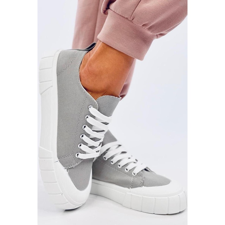 Consen Grå damesneakers - Inello 1
