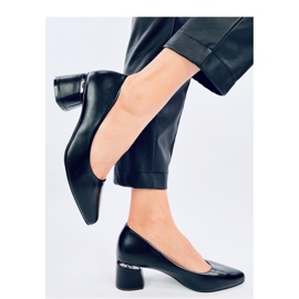 Shers Sort højhælede pumps - Inello 2