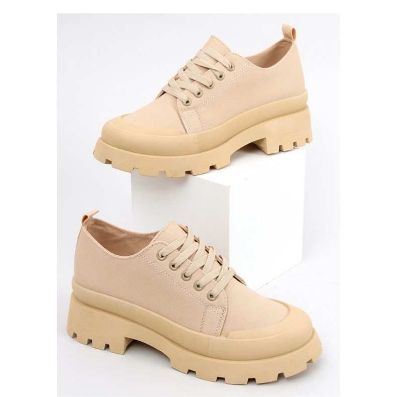 Golv Khaki vandresneakers - Inello beige 1