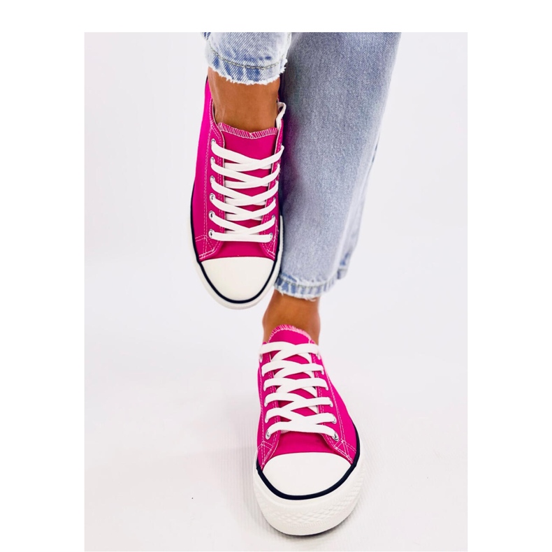Klassiske damesneakers Basic Fuchsia - Inello lyserød 1