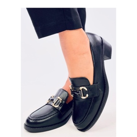 Rabier Sort bredhælede pumps - Inello 1