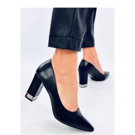 Tarai Sort højhælede pumps - Inello 1
