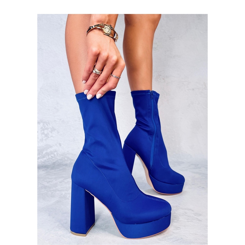 Baldacci Blue platform ankelstøvler - Inello 2