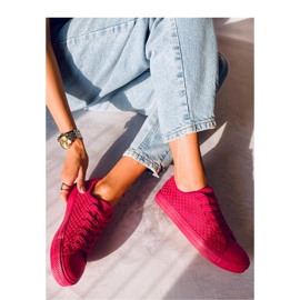 Sears Røde ensfarvede sneakers - Inello 1