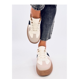 Ramzi Beige damesneakers - Inello 2