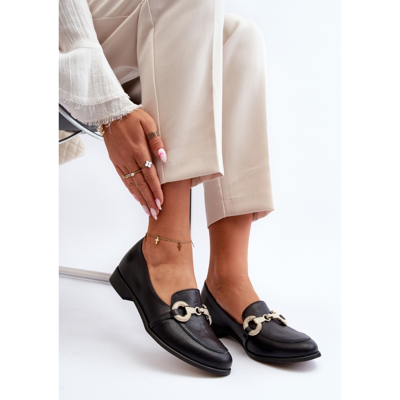 Step in style Mokkasiner Model Zazoo 2880/001 Sort - Træd med stil 2