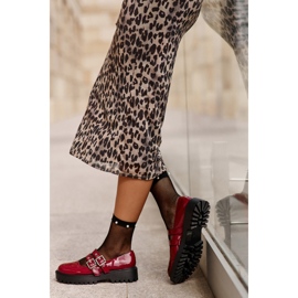 Step in style Sko Model Terione 3231 Bordo - Træd med stil rød 1