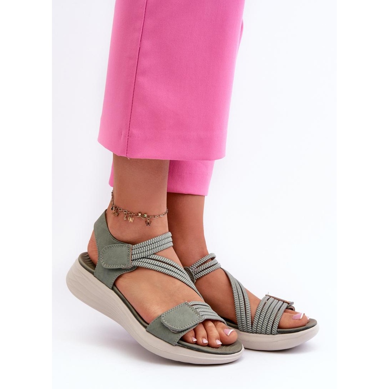 Step in style Sandaler Model Eladora 24SD06-7056 Grøn - Træd med stil 1