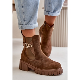 Støvler Model Bervena SZ103 Brun - Step in style 1