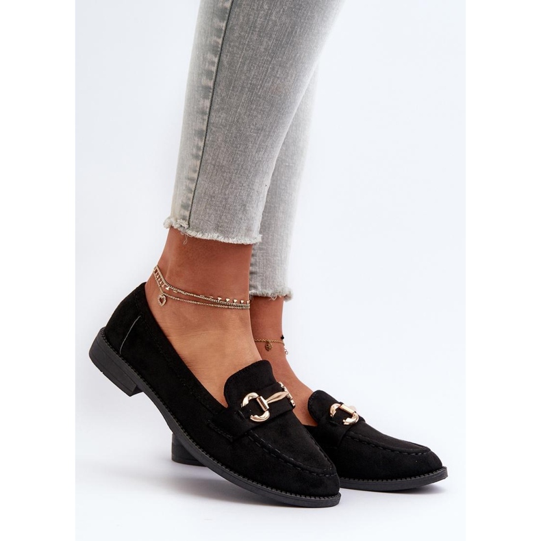 Step in style Moccasins Model Aviole 8336-78 Sort - Træd med stil 1