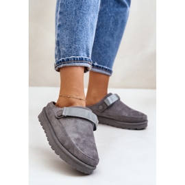 Step in style Hjemmesko Model Azida YY-12 Grå - Træd med stil 1