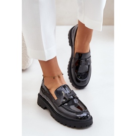 Step in style Mokkasiner Model Vinceza 62187 Sort lak - Træd med stil 1
