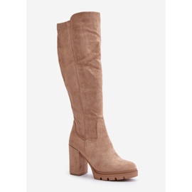 Støvler Model Tirisha 168-529 Beige - Step in style 2
