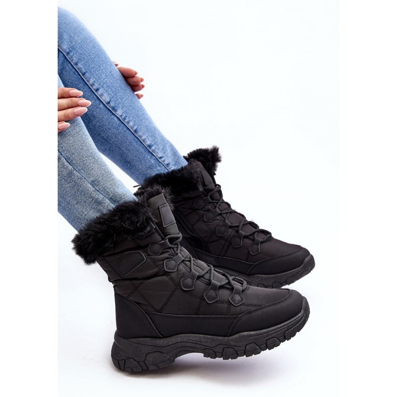 Snestøvler Vittor model 23SN26-6568 Sort - Step in style 2