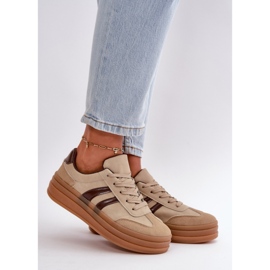 Brune platform sportssko 1
