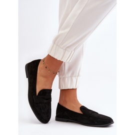 Klassiske damemoccasiner Sort 2