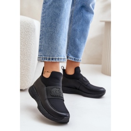 ARTIKER Slip-on sportssko til kvinder Sort 1