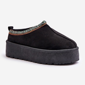 Step in style Hjemmesko Model Neroma 877-1 Sort - Træd med stil 2