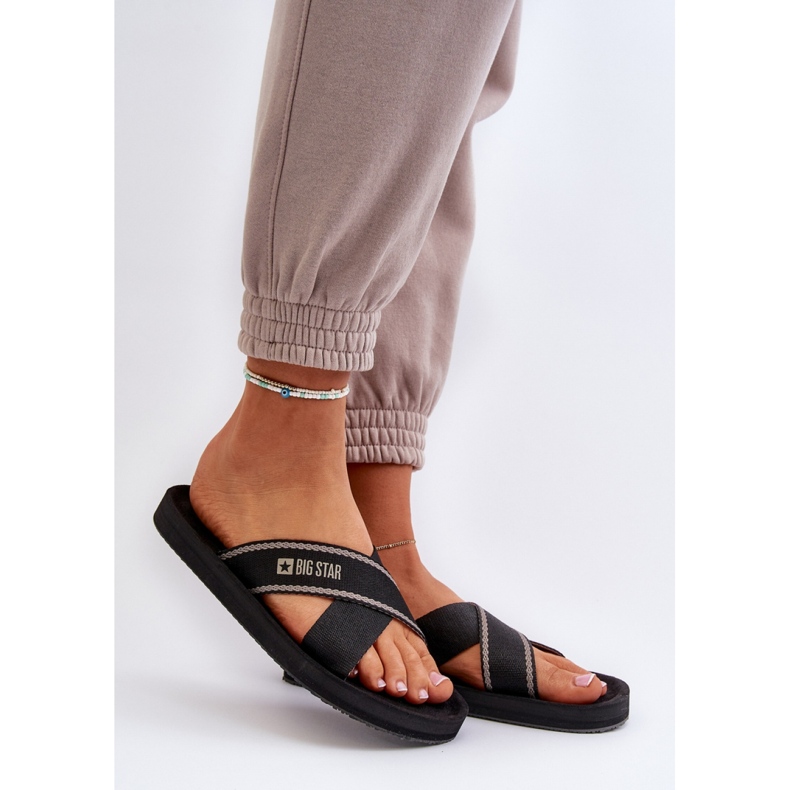 Big Star Black dameflip-flops sort 1