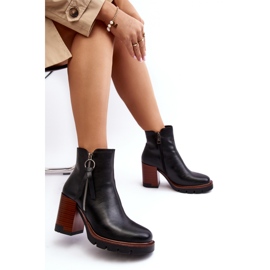 Støvler Model Brittney 58103 Sort - Step in style 1