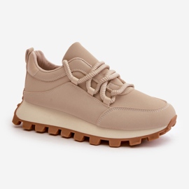 Sportssko Model Riadella 24898 Beige - Step in style brun 2