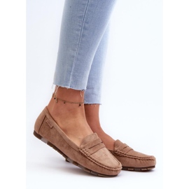 Big Star Beige mokkasiner til kvinder 1