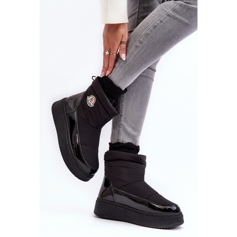 Snestøvler Model Gattea HY852 Sort - Step in style 1