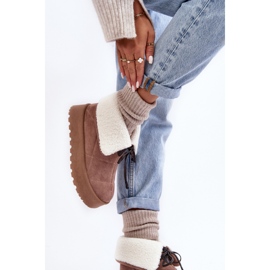 Snestøvler Model Olimuka VL212P Beige - Step in style 2