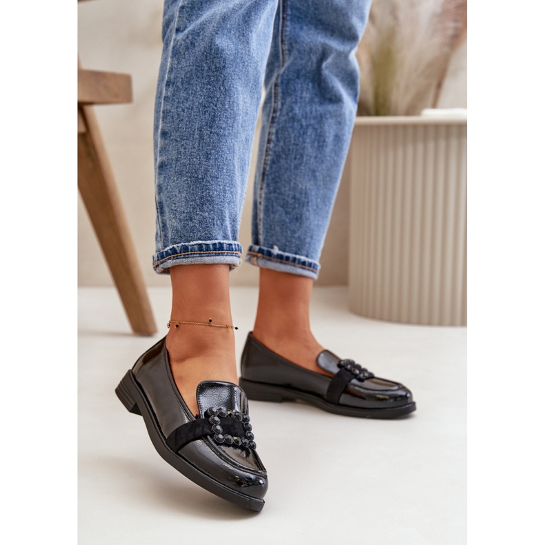 Step in style Mokkasiner Model Vinceza 58389 Sort - Træd med stil 1