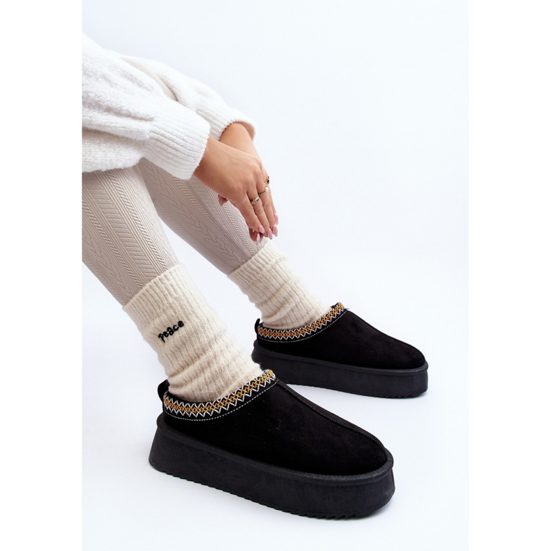 Step in style Hjemmesko Model Sylva UA-1822 Sort - Træd med stil 1