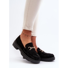 Step in style Moccasins Model Lighas F003 Sort - Træd med stil 1