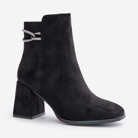 Step in style Støvler Model Saivia 9607-GA Sort - Træd med stil 2